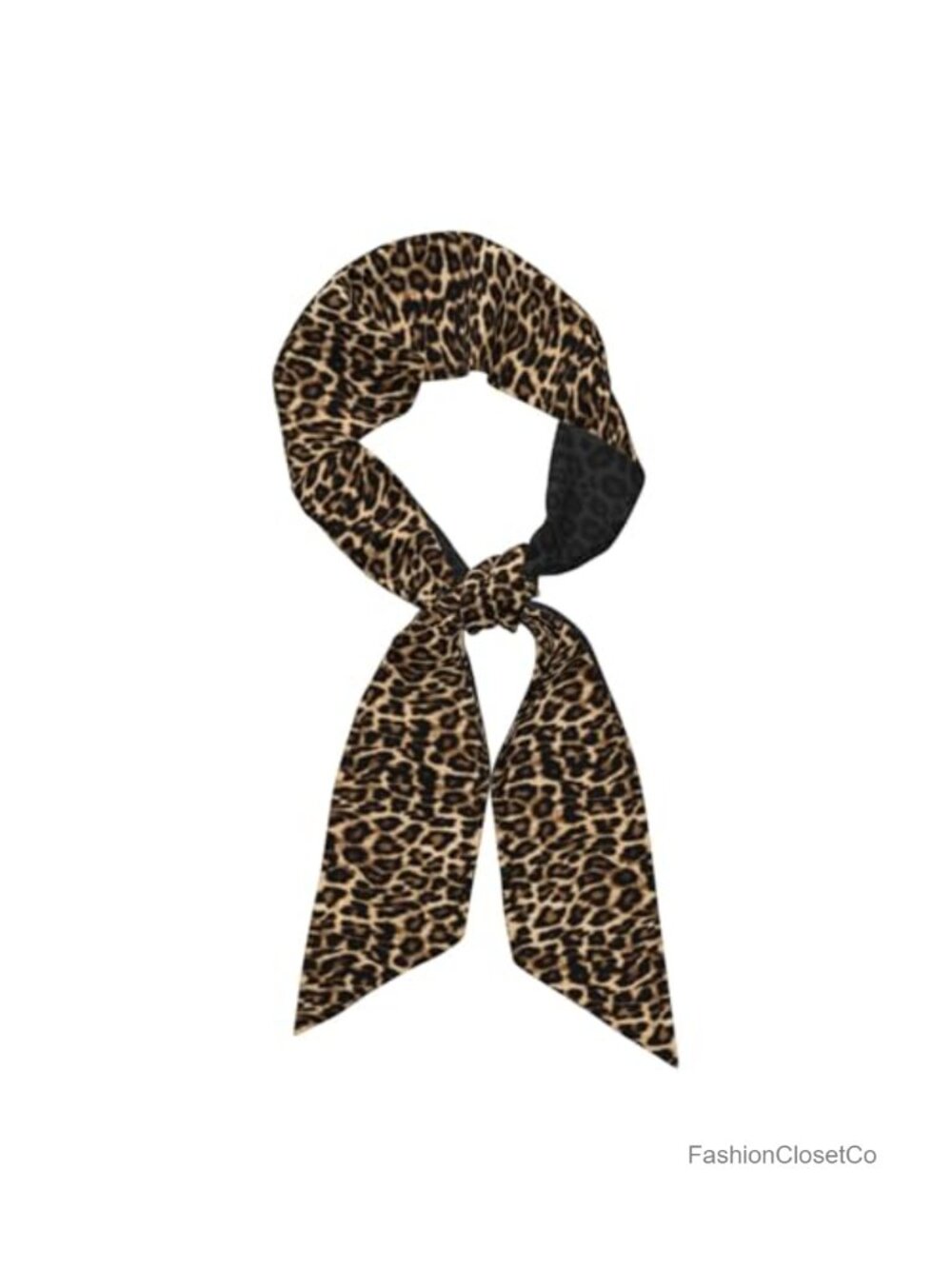Satin Scarf Headscarf Neck Scarf Hair Scarf Bandana Double-Sided Print Fashion